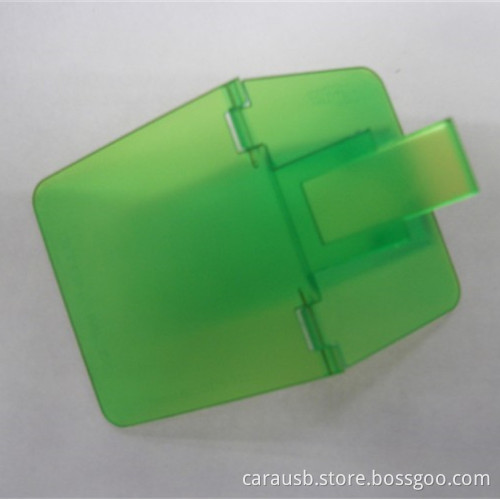 CaraUSB branded Transparent plastic material folding card Usb flash disk bank card gift cards customized pendrive 8GB colorful